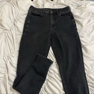 Black American Eagle Skinny Jeans